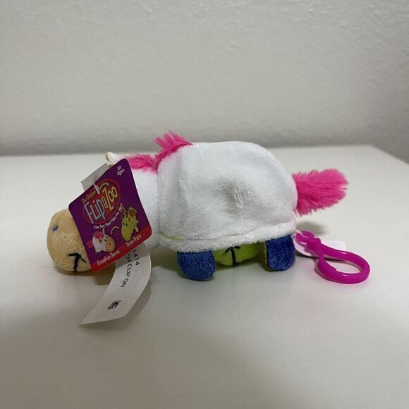 FlipaZoo Mini Persephone Unicorn to Imogen Dragon Clip On Keychain 5 in NWT - Picture 8 of 12